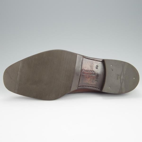 ★チャーチ 80E/UK8【旧チャーチ★都市なし時代の製品/73ラスト/RANCH OXHIDE】RAGLAN/フルブローグ/シボ革/茶/メンズ/Church's★h330