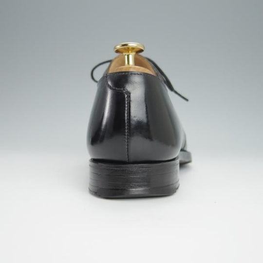 ★クロケット&ジョーンズ 6.5E【★ロイドフットウェア別注/Lloyd Footwear】Vフロント/プレーントゥ/カーフ/黒/メンズ/Crockett&Jones★h333