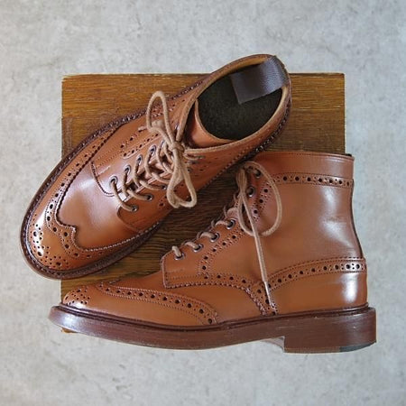 極上★トリッカーズ SIZE 6【定価￥88,000-★MALTON/モールトン/C Shade】2508/シーシェイド/茶/カントリーブーツ/Tricker's★h334