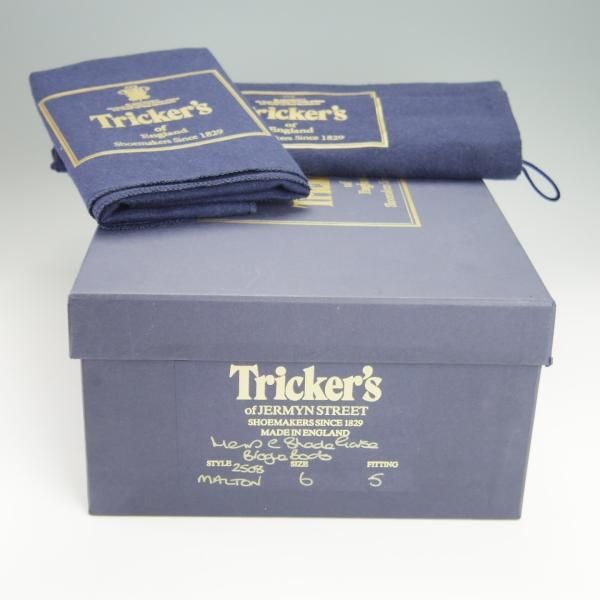 極上★トリッカーズ SIZE 6【定価￥88,000-★MALTON/モールトン/C Shade】2508/シーシェイド/茶/カントリーブーツ/Tricker's★h334