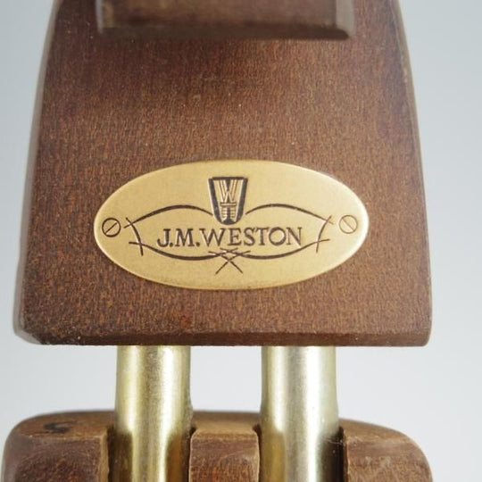 極上★J.M.ウェストン SIZE 5【★純正シューツリー/041L】旧ロゴ/ヴィンテージ/木製シューキーパー/Weston/ウエストン★h316