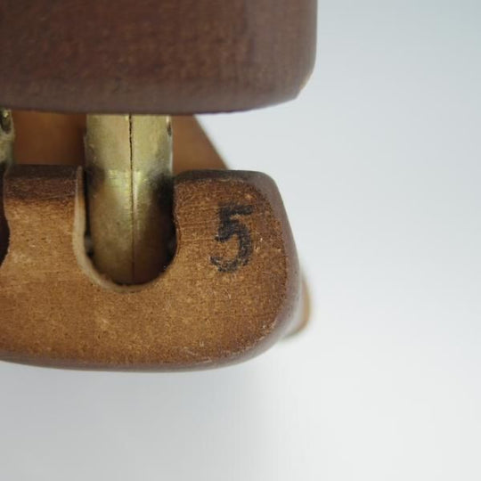 極上★J.M.ウェストン SIZE 5【★純正シューツリー/041L】旧ロゴ/ヴィンテージ/木製シューキーパー/Weston/ウエストン★h316