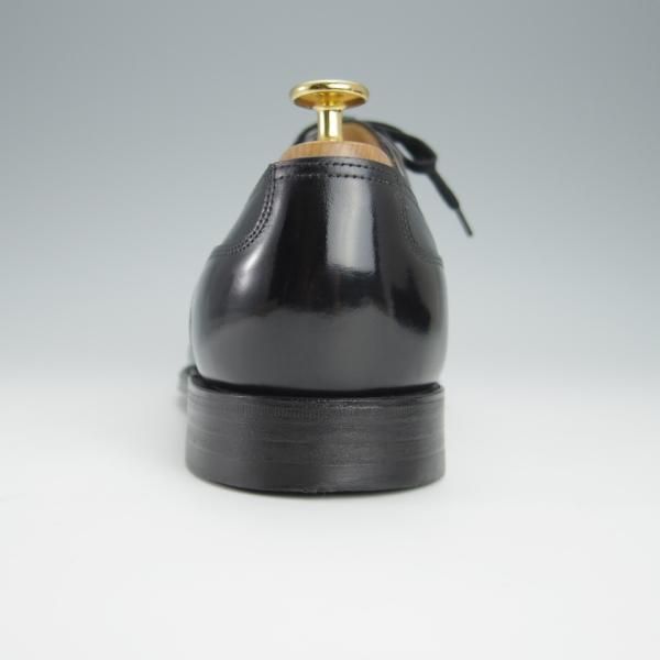 極美品★ジョンロブ 8E【貴重★8000ラスト/OSAKA 2002】サドルシューズ/プレーントゥ/カーフ/黒/メンズ/JOHN LOBB★h336