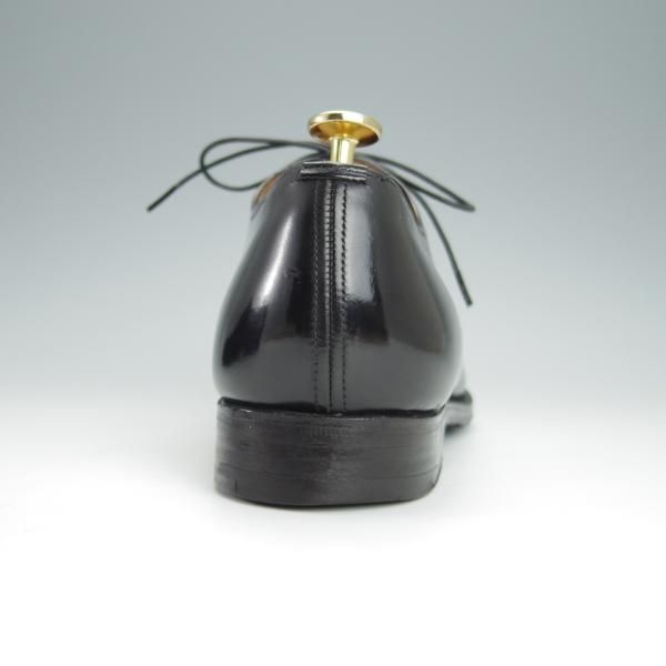 ★チャーチ 70F/UK7【旧チャーチ★ブックバインダーカーフ/3都市ロゴ】84ラスト/Barcroft/パンチドキャップトゥ/黒/Church's★h338