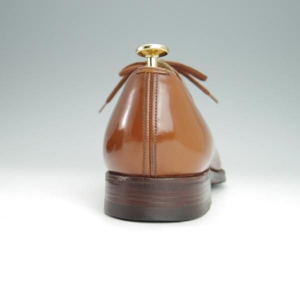 ★チャーチ 75F/UK7.5【旧チャーチ★ブックバインダーカーフ/3都市ロゴ】84ラスト/Barcroft/パンチドキャップトゥ/茶/Church's★h344