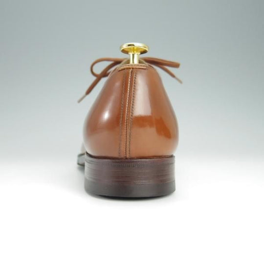 ★チャーチ 75F/UK7.5【旧チャーチ★ブックバインダーカーフ/3都市ロゴ】84ラスト/Barcroft/パンチドキャップトゥ/茶/Church's★h344