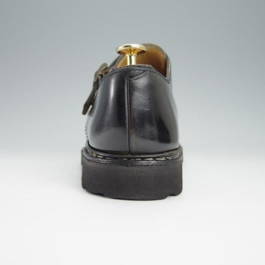 ★パラブーツ SIZE 6【定価￥74,800-★ウィリアム/WILLIAM】ダブルモンク/リスレザー/NOIR/黒/メンズ/Paraboot★h348