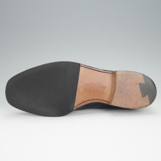 極美品★クロケット&ジョーンズ 5.5F【貴重★(英)GORDON SCOTT別注/DEVON】モンクストラップ/カーフ/黒/メンズ/Crockett&Jones★h357