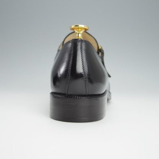 極上★(伊)タニノクリスチー SIZE 7【定価15万円以上★モンクストラップ/121288】カーフ/黒/メンズ/TANINO CRISCI★h359