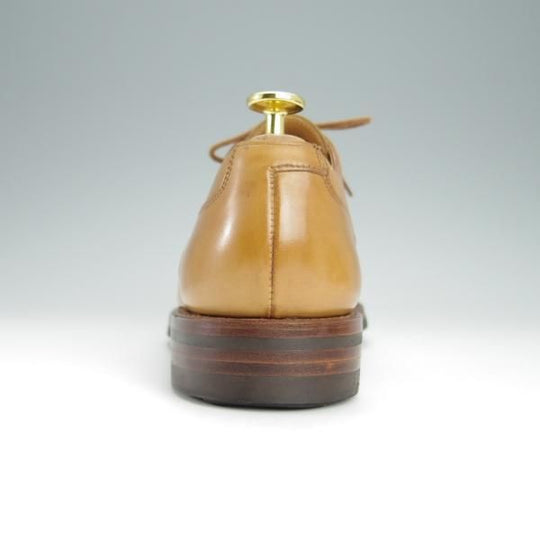 美品★クロケット&ジョーンズ 5.5E【現行定価￥88,000-★ダイナイトソール仕様/MORETON/モールトン】薄茶/メンズ/Crockett&Jones★h360