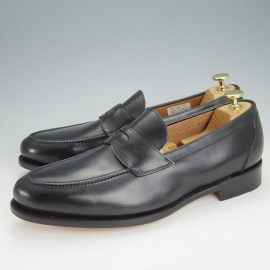 未使用★ユニオンインペリアル SIZE 8.5【グッドイヤーウェルテッド製法★コインローファー/U2004】カーフ/黒/Union Imperial★h361