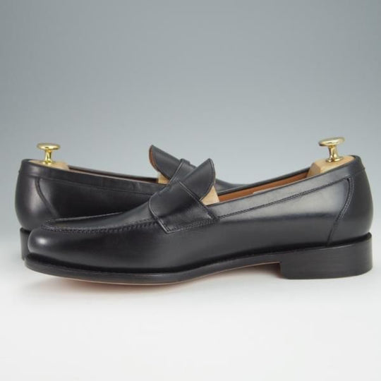 未使用★ユニオンインペリアル SIZE 8.5【グッドイヤーウェルテッド製法★コインローファー/U2004】カーフ/黒/Union Imperial★h361