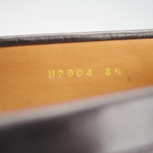 未使用★ユニオンインペリアル SIZE 8.5【グッドイヤーウェルテッド製法★コインローファー/U2004】カーフ/黒/Union Imperial★h361