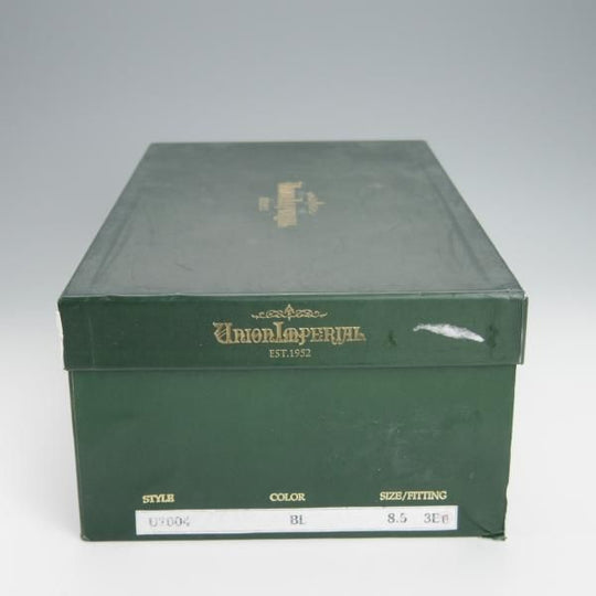 未使用★ユニオンインペリアル SIZE 8.5【グッドイヤーウェルテッド製法★コインローファー/U2004】カーフ/黒/Union Imperial★h361