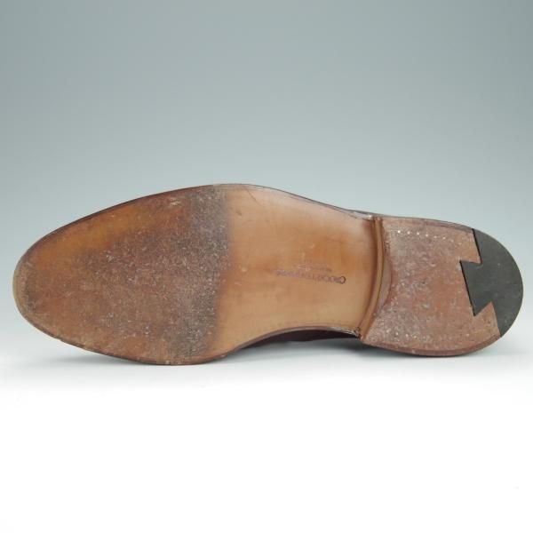 美品★クロケット&ジョーンズ 5E【ユナイテッドアローズ別注★BROMPTON/パンチドキャップトゥ】United Arrows/Crockett&Jones★h363