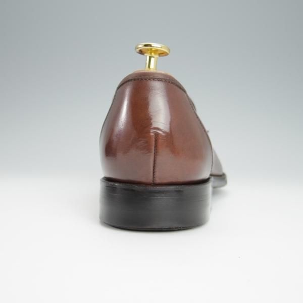 美品★トレーディングポスト/ユニオンロイヤル製 SIZE 8【定価￥49,500-★撥水レザー/ダイナイトソール/T607】コインローファー/茶★h364