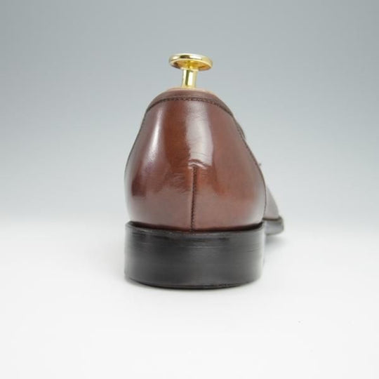 美品★トレーディングポスト/ユニオンロイヤル製 SIZE 8【定価￥49,500-★撥水レザー/ダイナイトソール/T607】コインローファー/茶★h364