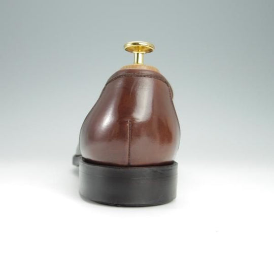 美品★トレーディングポスト/ユニオンロイヤル製 SIZE 8【定価￥49,500-★撥水レザー/ダイナイトソール/T607】コインローファー/茶★h364