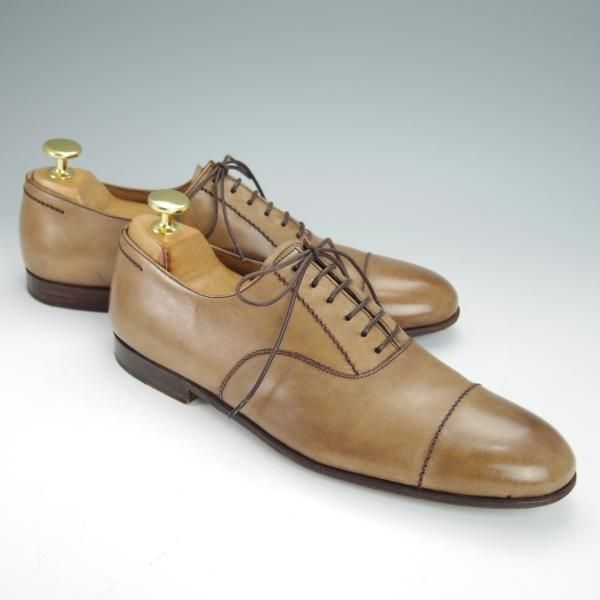 極上★(伊製)マーガレットハウエル(レディース) SIZE 37【モデル定価￥81,000-★プレミアムライン/茶】カーフ/MARGARET HOWELL★h365