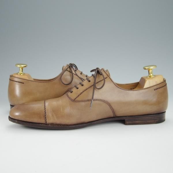 極上★(伊製)マーガレットハウエル(レディース) SIZE 37【モデル定価￥81,000-★プレミアムライン/茶】カーフ/MARGARET HOWELL★h365