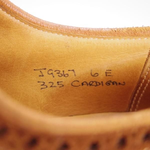 極上★クロケット&ジョーンズ 6E【モデル定価￥85,800-★フルブローグ/CARDIGAN】325ラスト/スエード/濃茶/メンズ/Crockett&Jones★h367