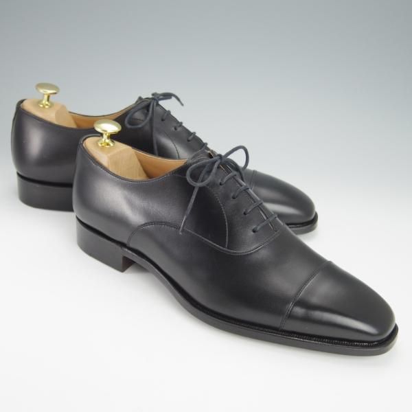 未使用★OTSUKA M-5/オーツカ 26.5EE【定価￥77,000-★完全受注生産品/M5-300/ストレートチップ】B-715ラスト/カーフ/黒/メンズ★h370