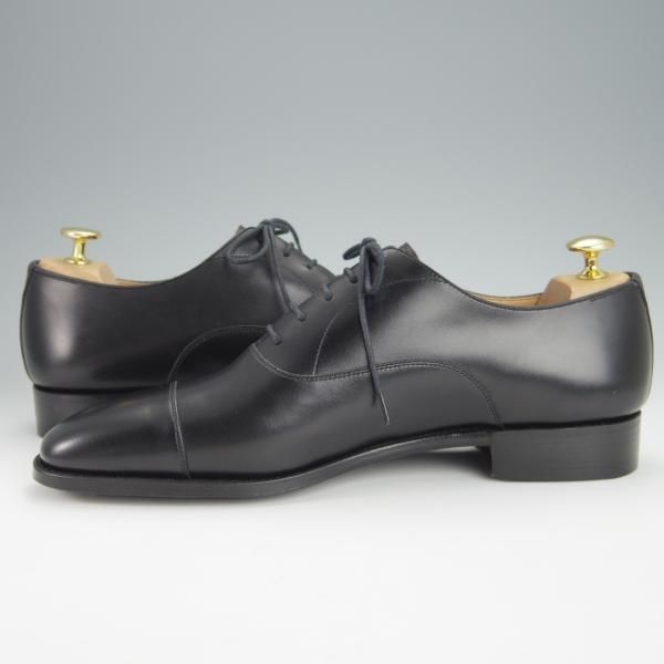 未使用★OTSUKA M-5/オーツカ 26.5EE【定価￥77,000-★完全受注生産品/M5-300/ストレートチップ】B-715ラスト/カーフ/黒/メンズ★h370