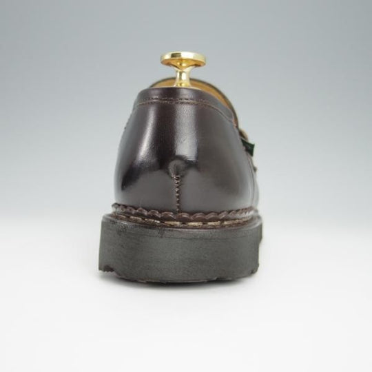 美品★パラブーツ SIZE 5.5【定価￥71,500-★ランス/濃茶/カフェ】コインローファー/REIMS/リスレザー/CAFE/メンズ/Paraboot★h371