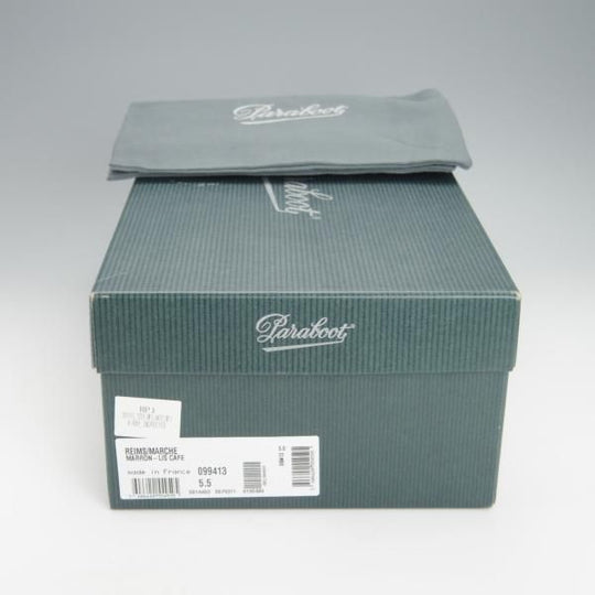 美品★パラブーツ SIZE 5.5【定価￥71,500-★ランス/濃茶/カフェ】コインローファー/REIMS/リスレザー/CAFE/メンズ/Paraboot★h371