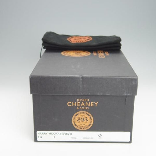 極上★チーニー 6.5F【定価￥78,100-★HARRY/ハリー/214ラスト】タッセルローファー/カーフ/MOCHA/濃茶/メンズ/CHEANEY★h373
