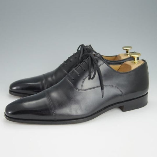 極上★(スペイン製)マグナーニ SIZE 40【★ストレートチップ/12623】カーフ/黒/メンズ/MAGNANNI★h375