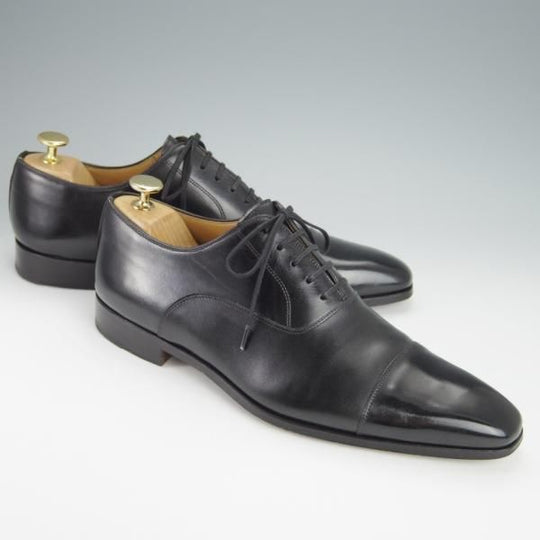 極上★(スペイン製)マグナーニ SIZE 40【★ストレートチップ/12623】カーフ/黒/メンズ/MAGNANNI★h375