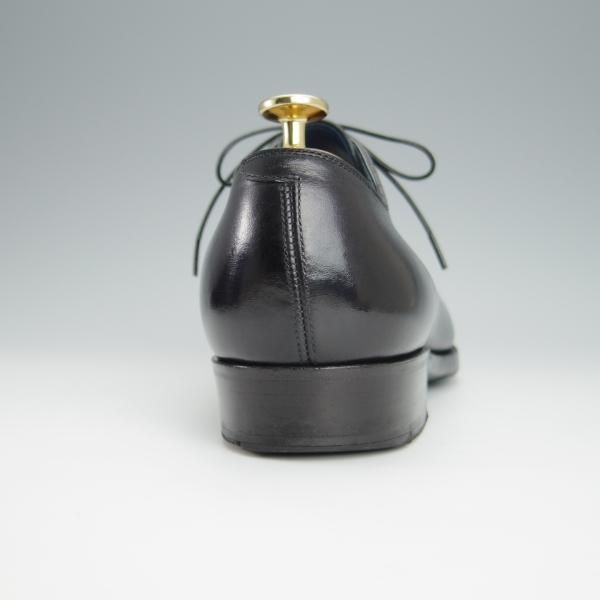 極上★(浅草)CENTRAL/セントラル 7.5E【定価￥54,600-★AMANOGAWA/(仏)アノネイ社/ボカルーカーフ】ストレートチップ/黒/CENTRAL★h376