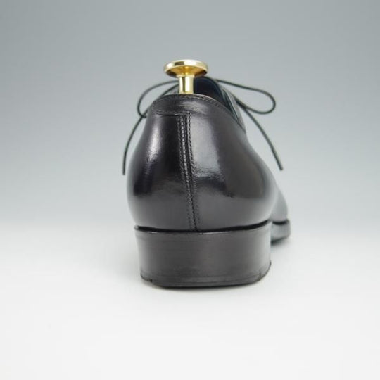 極上★(浅草)CENTRAL/セントラル 7.5E【定価￥54,600-★AMANOGAWA/(仏)アノネイ社/ボカルーカーフ】ストレートチップ/黒/CENTRAL★h376