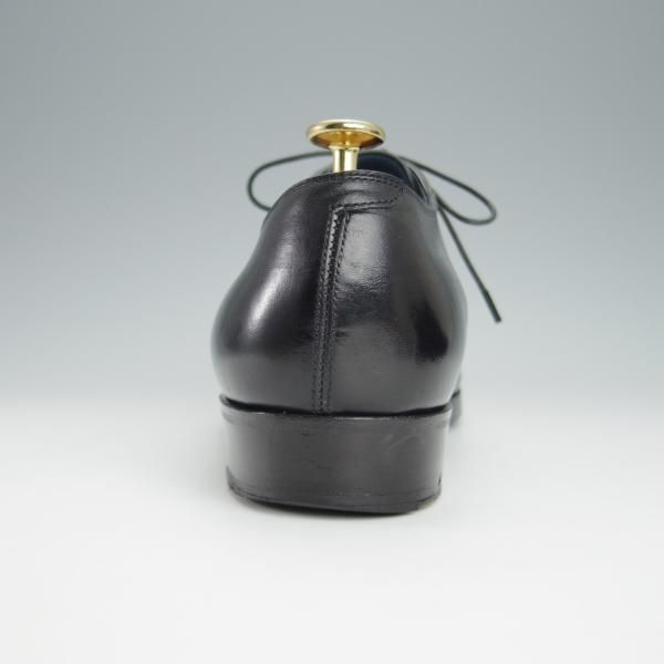 極上★(浅草)CENTRAL/セントラル 7.5E【定価￥54,600-★AMANOGAWA/(仏)アノネイ社/ボカルーカーフ】ストレートチップ/黒/CENTRAL★h376