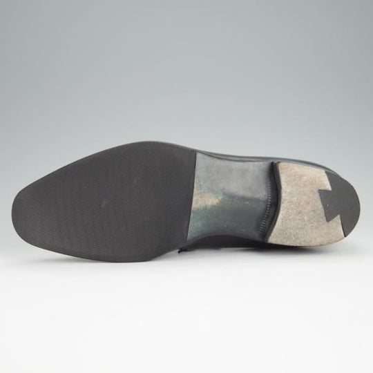 極上★(浅草)CENTRAL/セントラル 7.5E【定価￥54,600-★AMANOGAWA/(仏)アノネイ社/ボカルーカーフ】ストレートチップ/黒/CENTRAL★h376