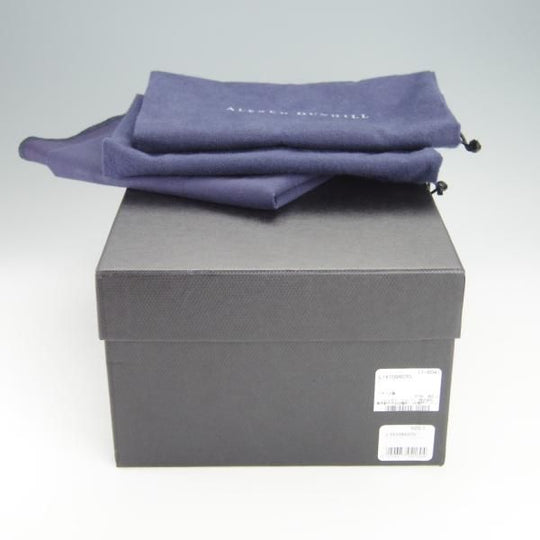 未使用★ガジアーノ&ガーリング製 UK7【高額★(英)ALFRED DUNHILL別注/ダンヒル】サイドエラスティック/黒/カーフ/GAZIANO&GIRLING★h383