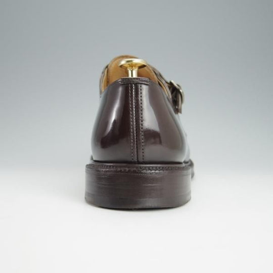 美品★チャーチ 75F/UK7.5【定価￥101,520-★SHANNON同仕様のダブルモンク/103ラスト】LAMBOURN/ライトエボニー/濃茶/メンズ/Church's★h385