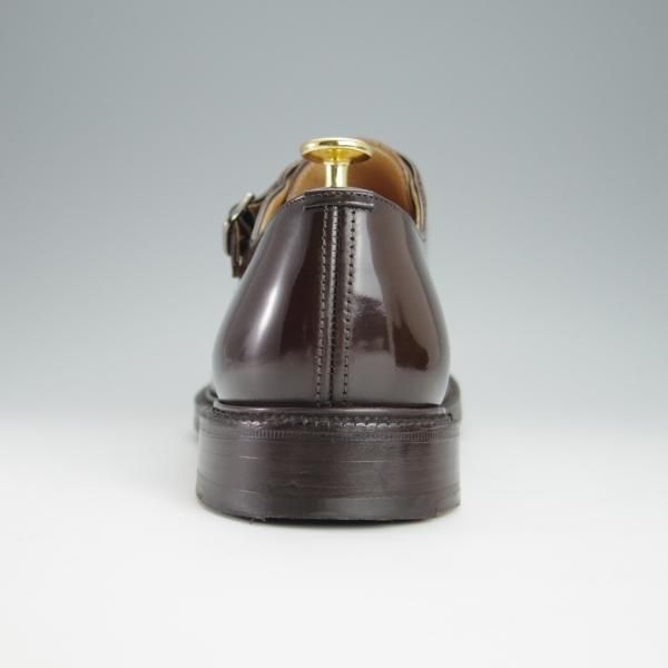 美品★チャーチ 75F/UK7.5【定価￥101,520-★SHANNON同仕様のダブルモンク/103ラスト】LAMBOURN/ライトエボニー/濃茶/メンズ/Church's★h385