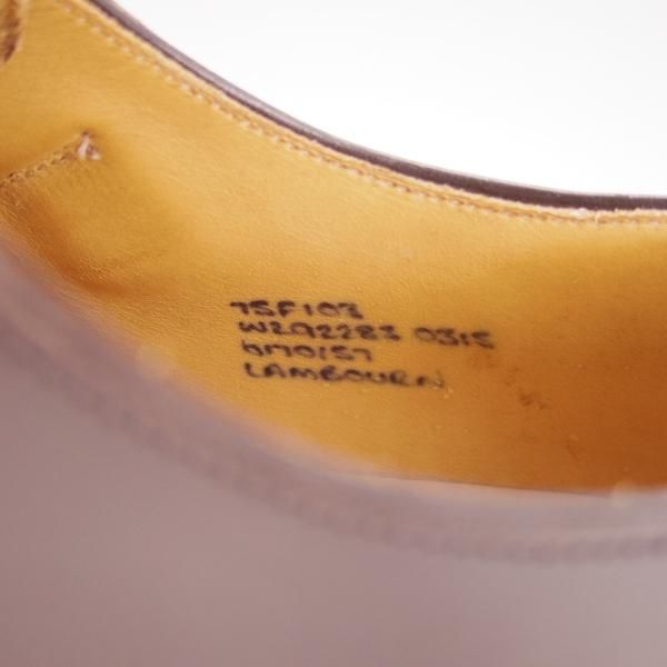 美品★チャーチ 75F/UK7.5【定価￥101,520-★SHANNON同仕様のダブルモンク/103ラスト】LAMBOURN/ライトエボニー/濃茶/メンズ/Church's★h385