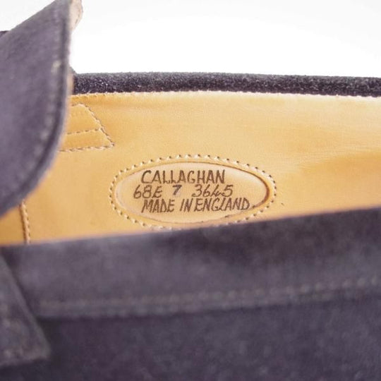 美品★(英)アルフレッド・サージェント 7E【上級★WESTON(180)似寄りモデル/エクスクルーシブライン】コインローファー/紺/ALFRED SARGENT★h389