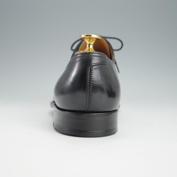 ★ジョンロブ UK7.5程度【貴重★エルメス別注/HERMES/ミュージアムカーフ】H103ラスト/JUD/ストレートチップ/黒/JOHN LOBB★h394