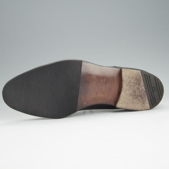 ★ジョンロブ UK7.5程度【貴重★エルメス別注/HERMES/ミュージアムカーフ】H103ラスト/JUD/ストレートチップ/黒/JOHN LOBB★h394