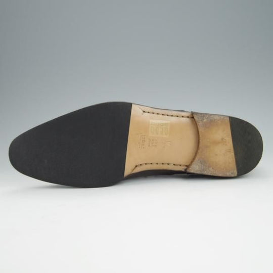 極美品★(伊)タニノクリスチー SIZE 9【定価15万以上★クォーターブローグ/134592】カーフ/濃茶/メンズ/TANINO CRISCI★h396