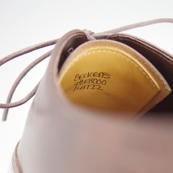 美品★ジョンロブ 9.5E【定価￥277,200-★プレステージライン/BECKETTS】ミュージアムカーフ/8000ラスト/ベケッツ/濃茶/JOHN LOBB★h397