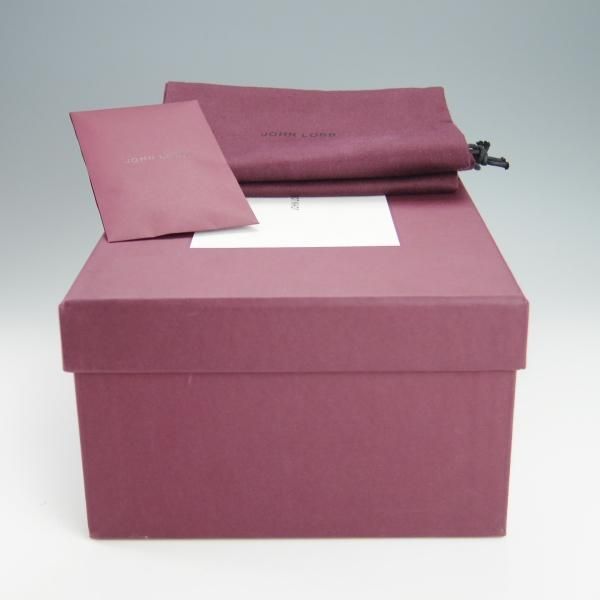 美品★ジョンロブ 9.5E【定価￥277,200-★プレステージライン/BECKETTS】ミュージアムカーフ/8000ラスト/ベケッツ/濃茶/JOHN LOBB★h397