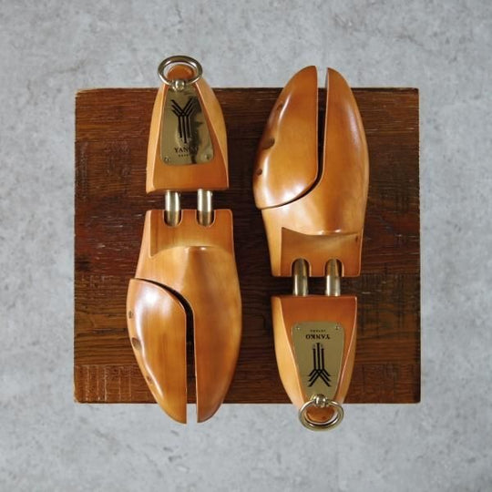 極上★(スペイン)YANKO/ヤンコ SIZE 40【(独)HARTMANN製★ハートマン/611/純正シューツリー】木製シューキーパー/メンズ/YANKO★h378