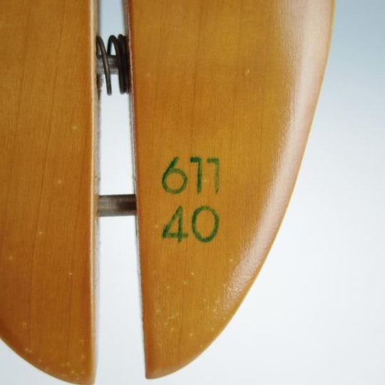 極上★(スペイン)YANKO/ヤンコ SIZE 40【(独)HARTMANN製★ハートマン/611/純正シューツリー】木製シューキーパー/メンズ/YANKO★h378