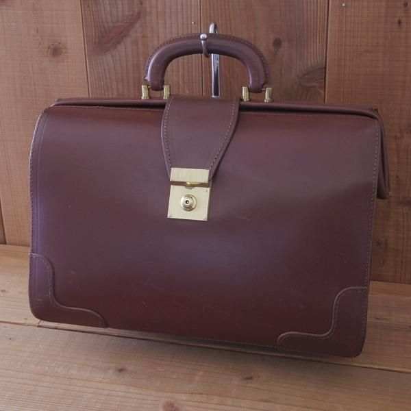 極上★(英)パップワース/PAPWORTH製 【★Peal&co/ブルックスブラザーズ別注/ダレスバッグ】メンズ/ビジネス/バッグ/BROOKS BROTHERS★N5749