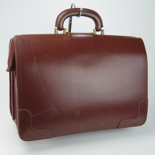極上★(英)パップワース/PAPWORTH製 【★Peal&co/ブルックスブラザーズ別注/ダレスバッグ】メンズ/ビジネス/バッグ/BROOKS BROTHERS★N5749